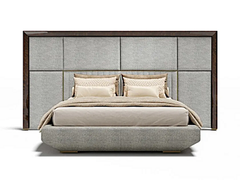 Кровать king size с обитой спинкой из кожи Capital Collection Kimera XL KIM.LE Кровать king size с обитой спинкой из кожи Capital Collection Kimera XL KIM.LE фабрика Capital Collection из Италии