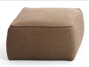 Квадратный пуф из ткани Rondo Black Tie RON60 фабрика Black Tie из Италии