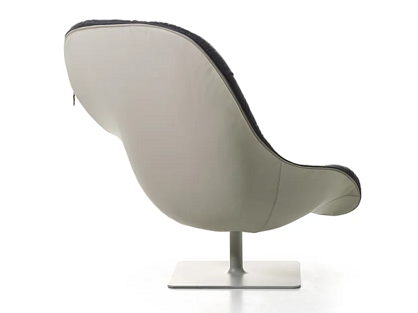Шезлонг с обитой спинкой из ткани MOROSO Bohemian 036 фабрика Moroso из Италии. Фото №2