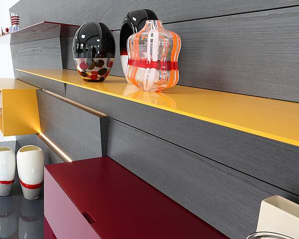 Стенка IL LOFT Mobili - Wooden Furnitures FLG03 фабрика IL LOFT из Италии. Фото №3