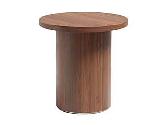 Круглый деревянный высокий боковой столик ICARO Capital Collection C.IC.SR фабрика Capital Collection из Италии