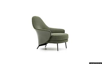 Кресло MINOTTI Angie  фабрика Minotti из Италии