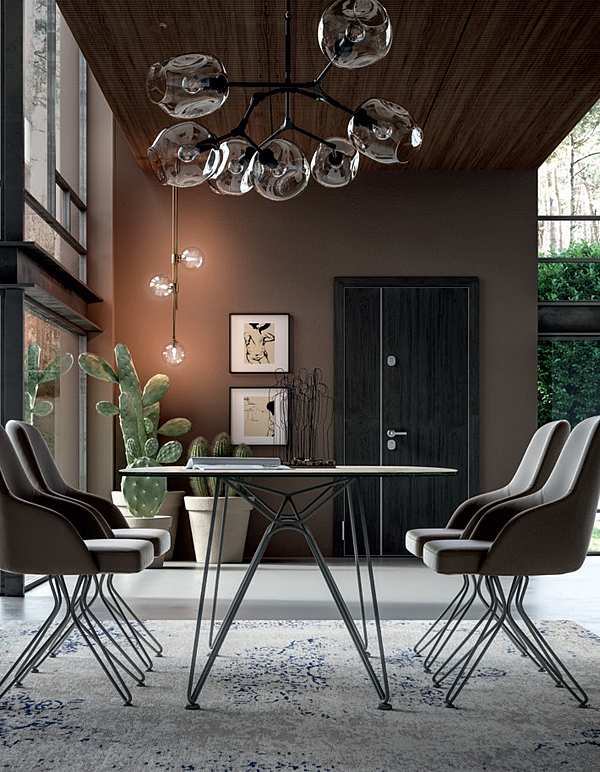 Стол OZZIO Cross ET74  фабрика Ozzio из Италии. Фото №2