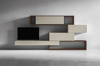Стенка Presotto Italia COMPOSIZIONE 537 Стенка Presotto Italia COMPOSIZIONE 537 фабрика PRESOTTO ITALIA из Италии