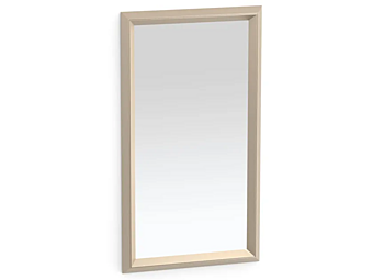 Зеркало в металлической раме прямоугольной формы двойное ALBEDO DD90A фабрика ALBEDO из Италии