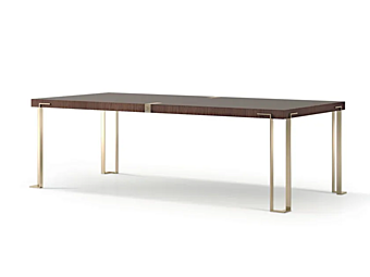 Прямоугольный деревянный стол с металлическими ножками CARPANESE 7953 7953 фабрика CARPANESE из Италии