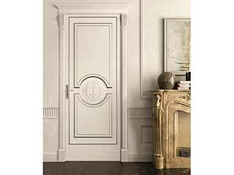 Дверь с фрамугой из дерева Raffaello Martini Interiors Дверь с фрамугой из дерева Raffaello Martini Interiors фабрика MARTINI INTERIORS из Италии