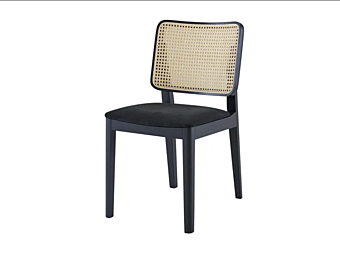 Кресло из ясеня и ротанга с интегрированной подушкой LIGNE ROSET Tambour 10266185 фабрика LIGNE ROSET из Италии