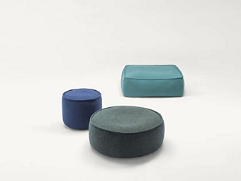 Садовый пуф из ткани PAOLA LENTI Float B27C фабрика PAOLA LENTI из Италии