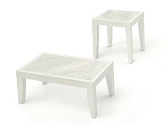 Кофейный стол из алюминия Duomo Design Lera фабрика Duomo Design из Италии