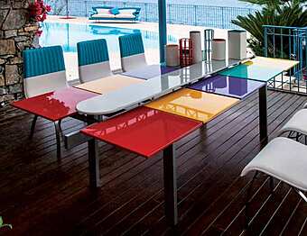 Стол IL LOFT Outdoor Collection SQO01 Стол IL LOFT Outdoor Collection SQO01 фабрика IL LOFT из Италии