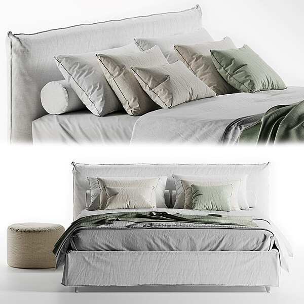 Кровать TWILS Edo 14D09567N фабрика TWILS (VENETA CUSCINI) из Италии. Фото №5