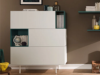 Высокий комод с ящиками из дерева MORETTI COMPACT LV202 Высокий комод с ящиками из дерева MORETTI COMPACT LV202 фабрика MORETTI COMPACT из Италии
