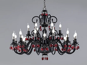 Люстра с кристаллами Сваровски Royal L24 Euroluce Lampadari Люстра с кристаллами Сваровски Royal L24 Euroluce Lampadari фабрика EUROLUCE LAMPADARi из Италии