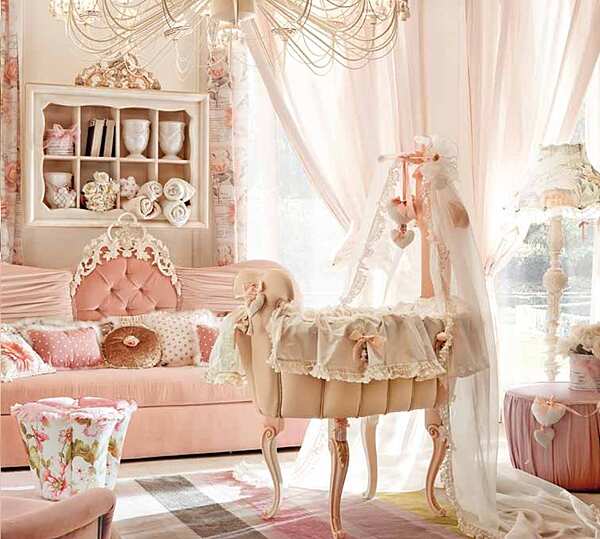 Кроватка ALTA MODA Vip Art VIP5001 Pretty Lady фабрика ALTA MODA из Италии. Фото №2