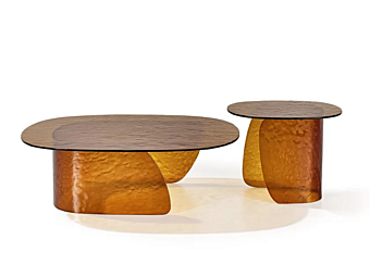 Стеклянный кофейный столик NATURE DESIGN Blur фабрика NATURE DESIGN  (FRANCO MARIO) из Италии