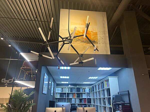 Подвесная люстра ST Luce Bastoni Art. SL947.402.20 фабрика ST Luce из Италии. Фото №1