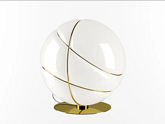 Настольная лампа из blown glass коллекции Armilla Fabbian Настольная лампа из blown glass коллекции Armilla Fabbian фабрика Fabbian из Италии