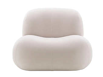 Кресло с обитой спинкой из ткани LIGNE ROSET Pukka 18030100 фабрика LIGNE ROSET из Италии