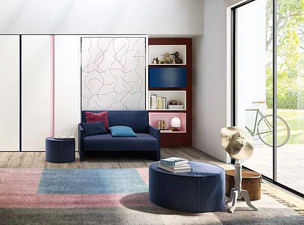 Диван CLEI ALTEA BOOK 90 SOFA D 62,3 Living & Young System