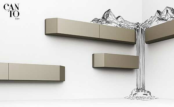 Полки MINOTTI "Canto" фабрика Minotti из Италии. Фото №2