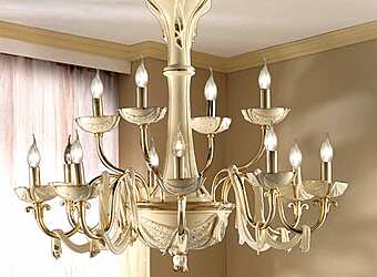 Люстра LORENZON Creazioni Luminose LL.16/AVO/8-4F Люстра LORENZON Creazioni Luminose LL.16/AVO/8-4F фабрика LORENZON (F.LLI LORENZON) из Италии
