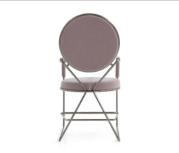 Кресло с подлокотниками обитое тканью MOROSO Double Zero 0NL фабрика Moroso из Италии. Фото №3