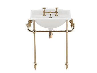 Консольная раковина из фарфора Gentry Home Victorian фабрика Gentry Home из Италии