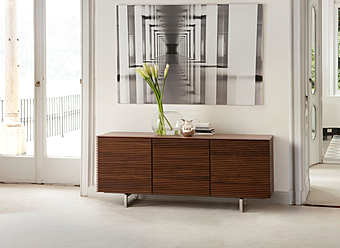 Комод Riga credenza 4 ante (base in metallo)