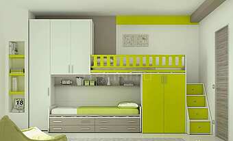 Детская MORETTI COMPACT KS108 m Детская MORETTI COMPACT KS108 m фабрика MORETTI COMPACT из Италии