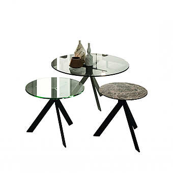 Журнальный столик OZZIO Bijoux X502 фабрика Ozzio из Италии