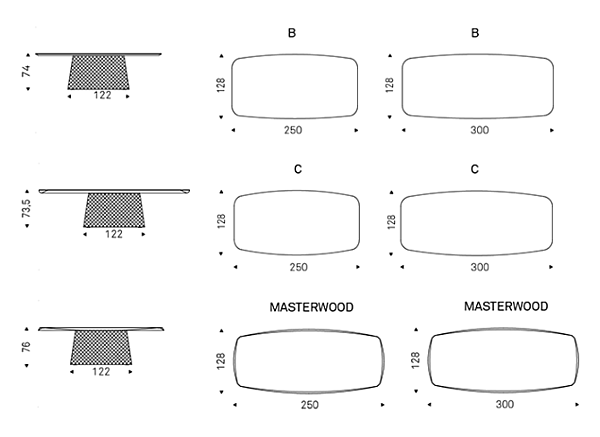 Обеденный Стол CATTELAN ITALIA Paolo Cattelan ATRIUM Wood фабрика CATTELAN ITALIA из Италии. Фото №3