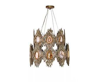 Люстра Vivre 2 Rings KOKET KKGP160 фабрика KOKET из Италии