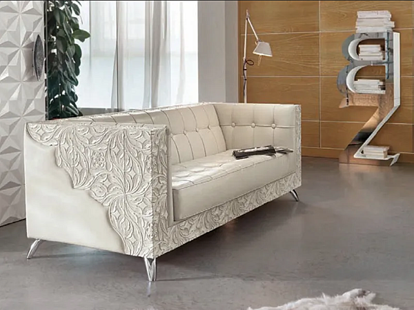 Диван на три места с мягкой спинкой из ткани BIZZOTTO ITALIA Rebecca 694B фабрика Bizzotto Italia из Италии. Фото №2