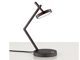 Настольная лампа из металла с LED подсветкой Euroluce Lampadari Vector фабрика EUROLUCE LAMPADARi из Италии