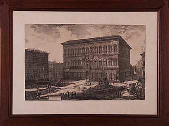 Картина Italy art. AG7-2 Veduta del palazzo farnese