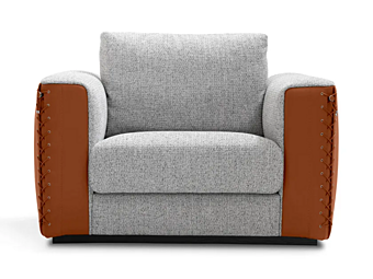 Кресло с подлокотниками из ткани FORMITALIA Clarissa фабрика FORMITALIA из Италии