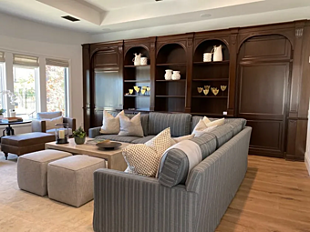 Деревянная боазерия из массива Bakersfield Martini Interiors Деревянная боазерия из массива Bakersfield Martini Interiors фабрика MARTINI INTERIORS из Италии