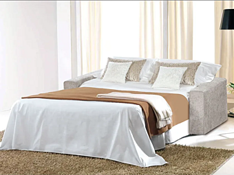 Диван-кровать с мягкой спинкой из ткани Stelvio KEOMA фабрика KEOMA из Италии