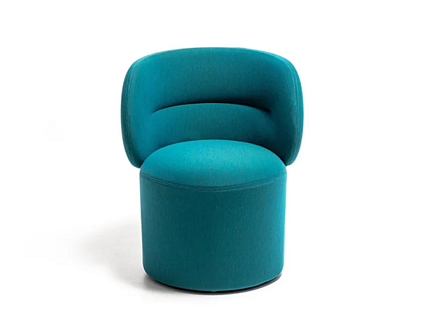 Кресло с обивкой из ткани и подлокотниками MOROSO Getlucky 061 фабрика Moroso из Италии. Фото №6