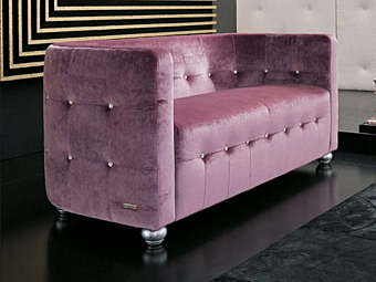 Диван с мягкой спинкой из ткани MitoHome Pegaso фабрика MitoHome из Италии