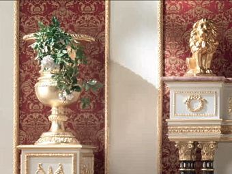 Ваза из стекла с декоративным узором MODENESE GASTONE 15615 фабрика MODENESE GASTONE из Италии