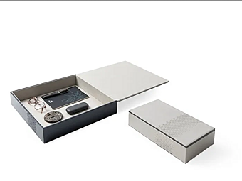 Кожаная коробка для хранения GIORGETTI BOX GA467G, GA466G Кожаная коробка для хранения GIORGETTI BOX GA467G, GA466G фабрика GIORGETTI из Италии
