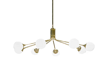 Металлическая подвесная люстра FORMITALIA Winter фабрика FORMITALIA из Италии