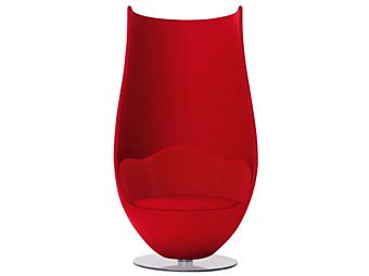 Кресло с поворотным механизмом из ткани Cappellini  Tulip TL_1 фабрика Cappellini из Италии
