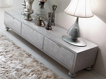 Деревянная боковая тумба с ящиками CORTEZARI Keope 413 фабрика CORTE ZARI из Италии