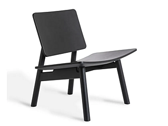 Стул с обитой спинкой из ясеня Cappellini Hiroi