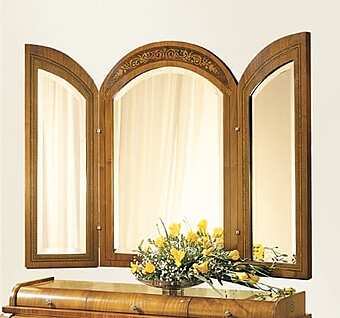 Настенное зеркало в раме из коллекции Metamorfosi CARPANELLI Trittico Aurora S225 фабрика CARPANELLI из Италии