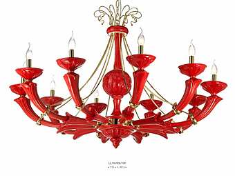 Люстра LORENZON Gem LL.94/RX/10F фабрика LORENZON (F.LLI LORENZON) из Италии