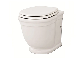 Унитаз напольный из керамики с установкой к стене Capri Gaia Mobili фабрика GAIA из Италии